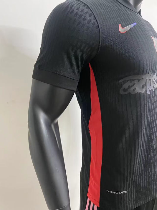 Maillot Barcelone x Travis Scott Full black 25/26
